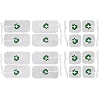 8 electrodos Tesmed mm. 50x50 + 8 electrodos Tesmed mm. 50x100 - fórmula ALL BODY - para todos los electroestimuladores…